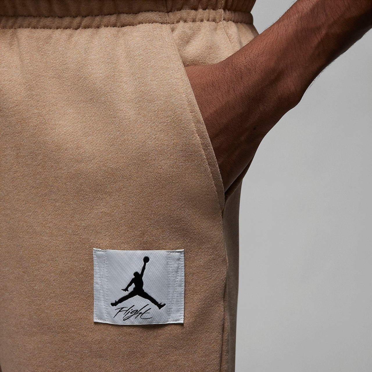 Air Jordan Flight Fleece Sweatpants 'Hemp Heather Sail' DQ7468-201