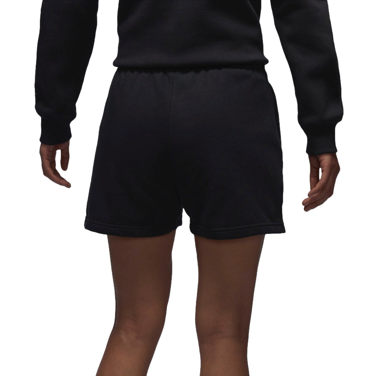 (WMNS) Air Jordan Brooklyn Fleece Shorts Asia Sizing 'Black' HJ1366-010