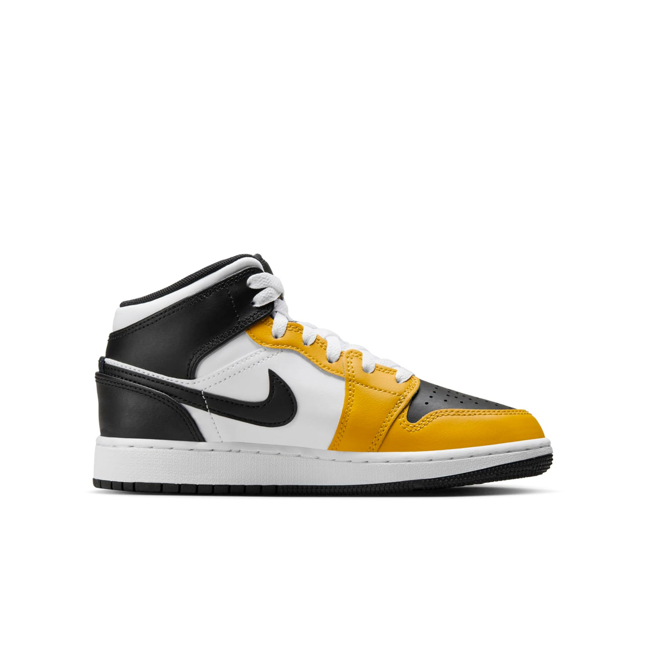 (GS) Air Jordan 1 Mid 'Yellow Ochre' DQ8423-701
