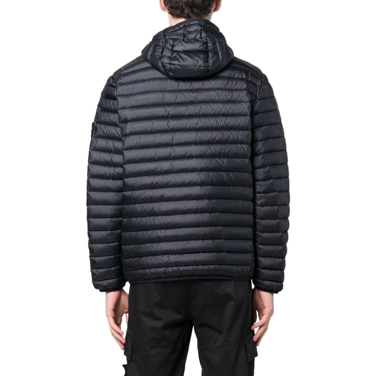 STONE ISLAND Lightweight Hooded Down Jacket 'Black' 781540324-V0029