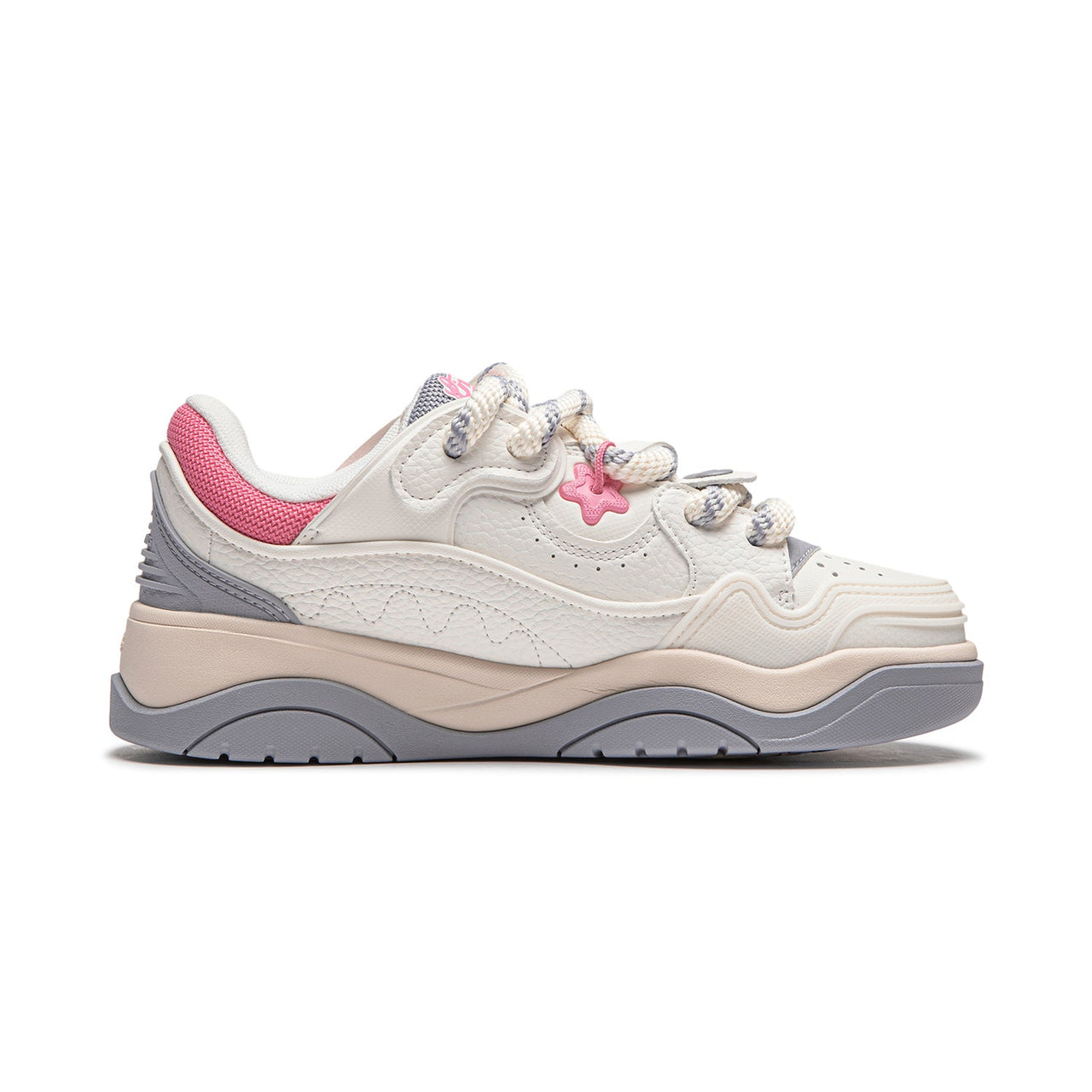 (WMNS) Li-Ning Journey 2.0 'White Pink Grey' AGCU092-4