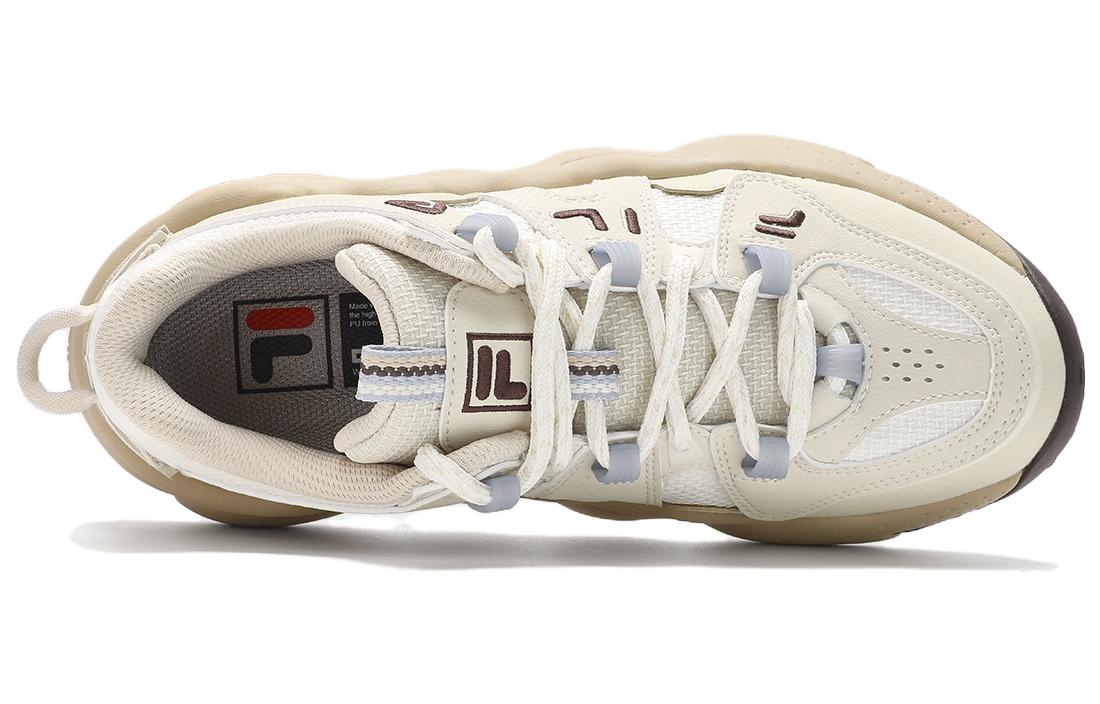 (WMNS) FILA Panini Running Shoes 'White Beige' F12W412111FGW