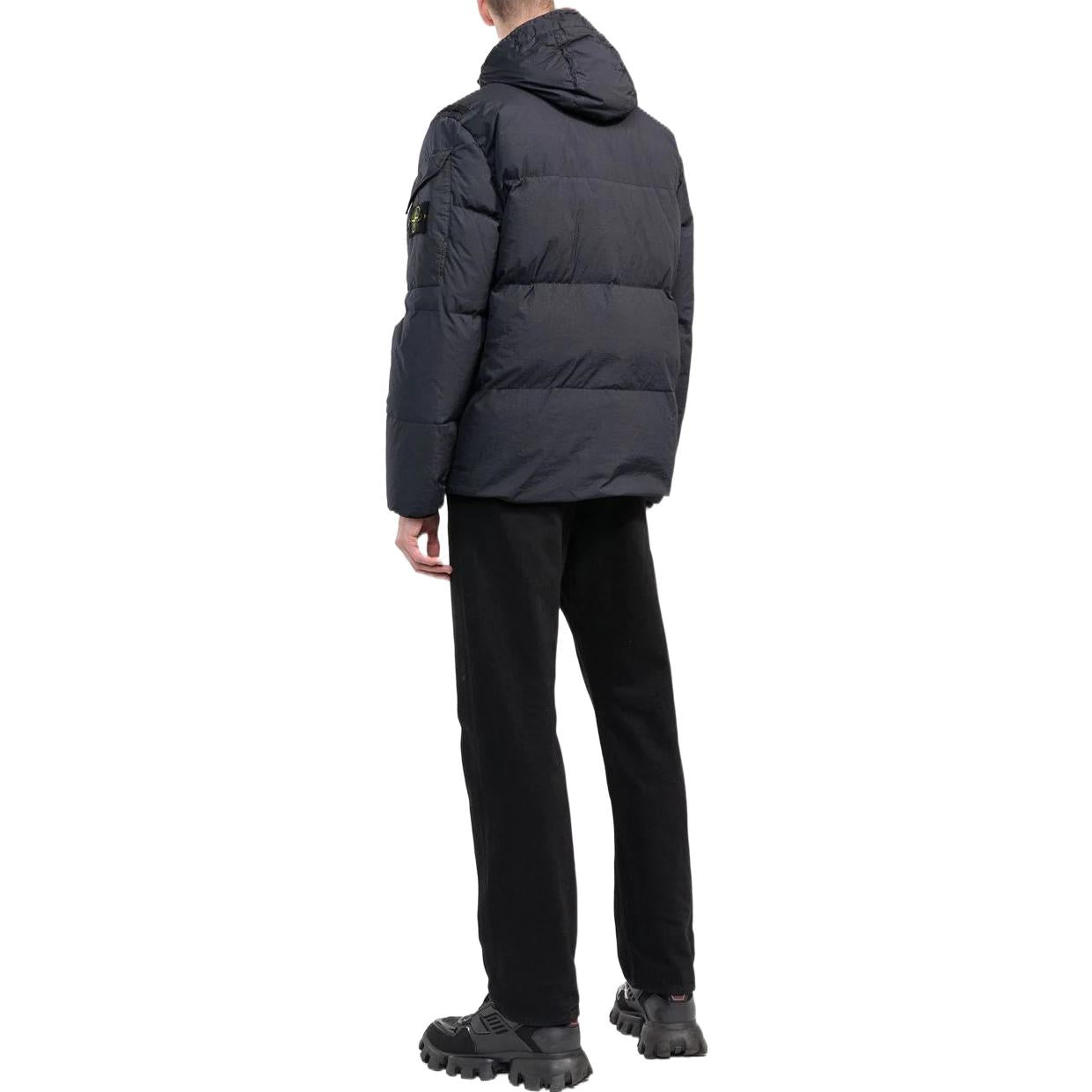 STONE ISLAND Crinkle Reps Down Jacket 'Navy' 771540223-V0020