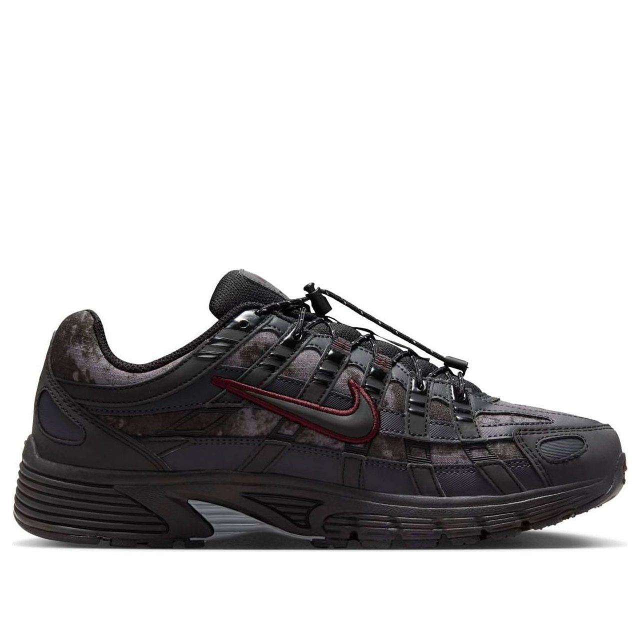 (WMNS) Nike P-6000 'Black Burgundy Crush' HQ4054-001