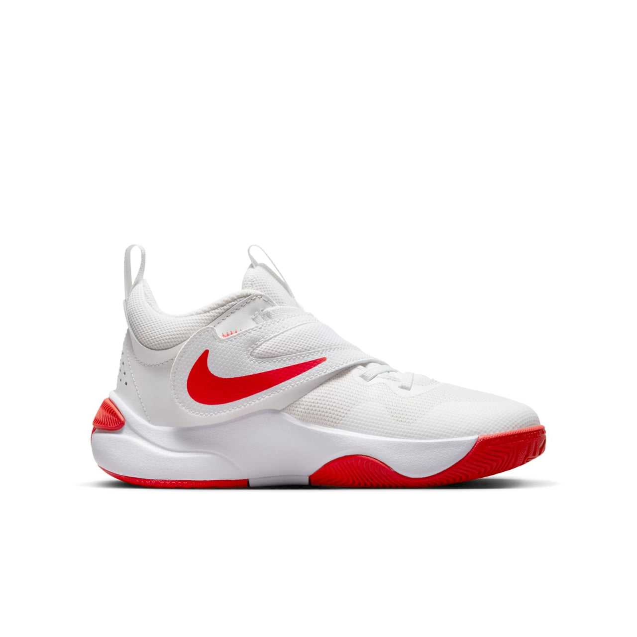 (GS) Nike Team Hustle D11 'Summit White Track Red' DV8996-102