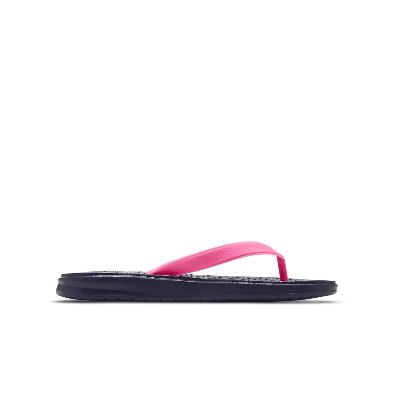 (GS) Nike Solay Casual Flip-Flops Kid 'Black Purple' 882827-402