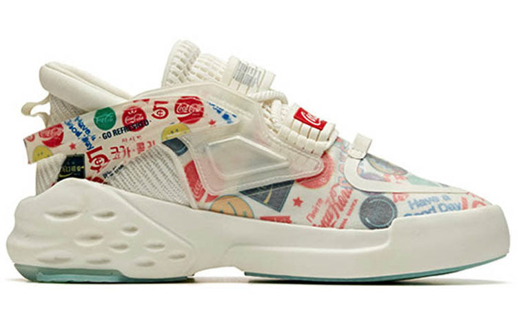 ANTA x Coca Cola Life Series Sneakers 'White Red Blue' 12948088-11