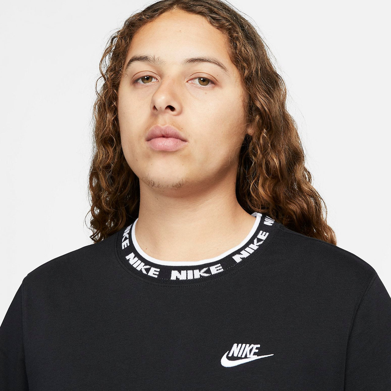 Nike Sportswear Club Short-Sleeve Top 'Black' FB7310-010