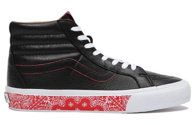 Vans Sk8-Hi Reissue LX 'Bandana - Black Racing Red' VN0A4BVHIZQ