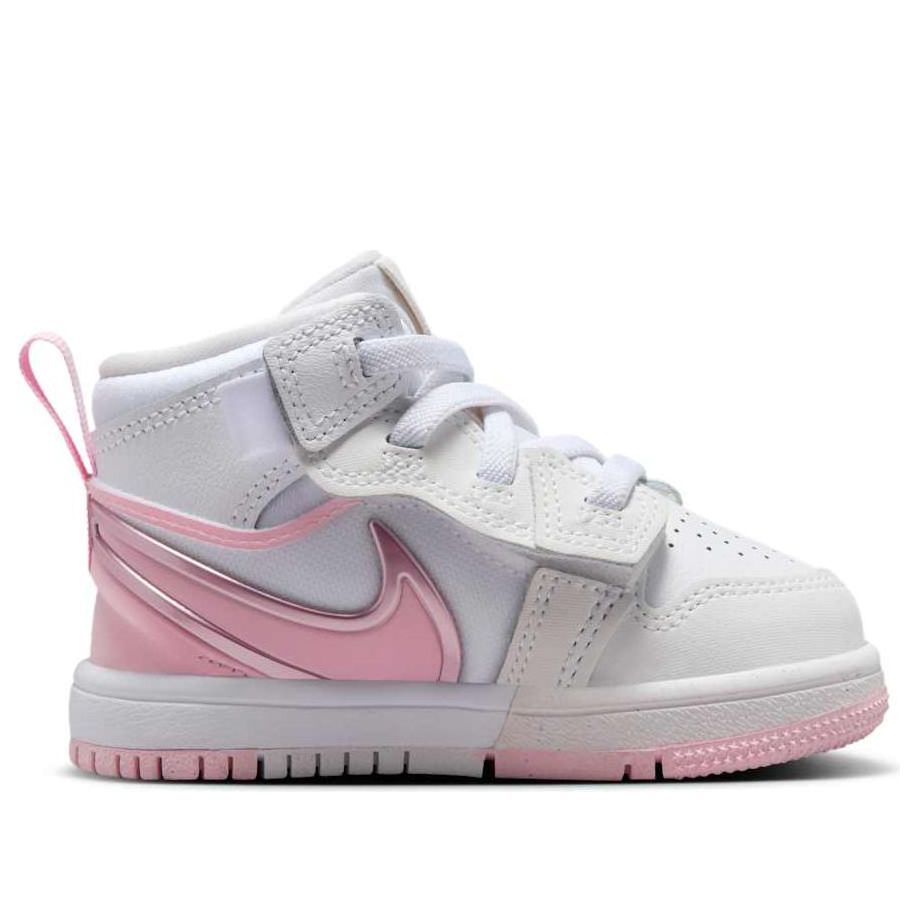 (TD) Air Jordan 1 Mid RM EasyOn 'White Pink Foam' FQ1283-101