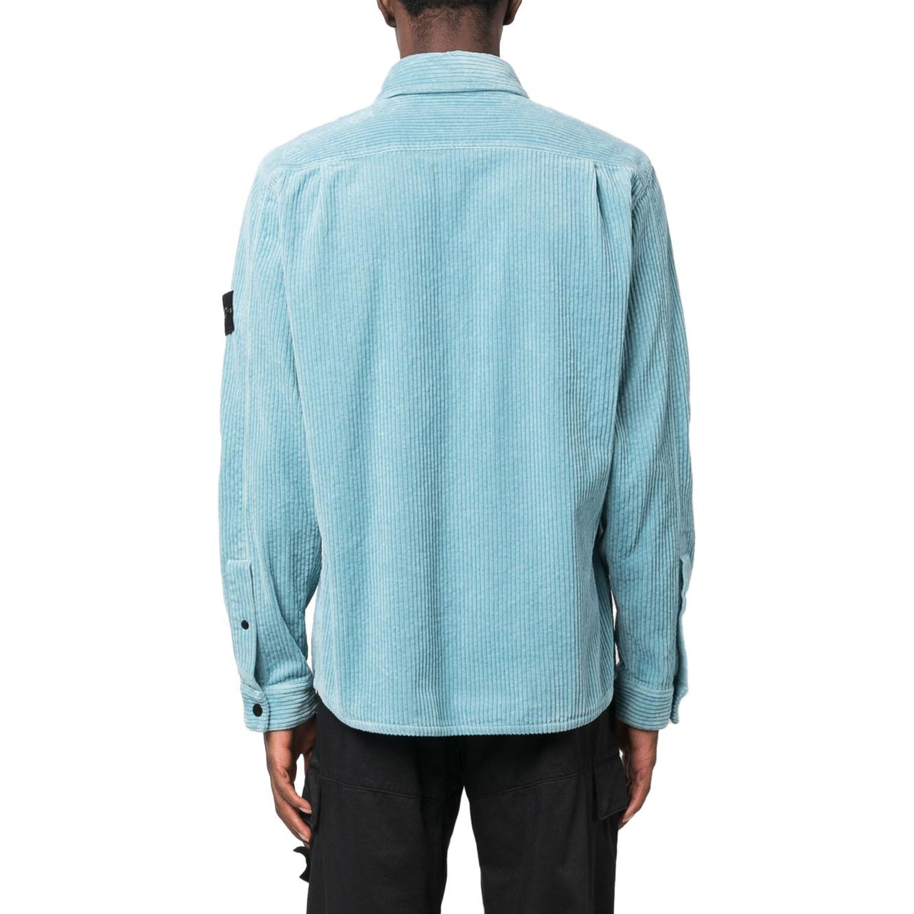 STONE ISLAND Corduroy Overshirt 'Blue' 791511311-V0041