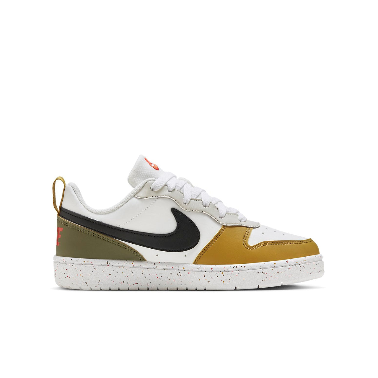 (GS) Nike Court Borough Low Recraft 'White Olive Tan' HF0744-109