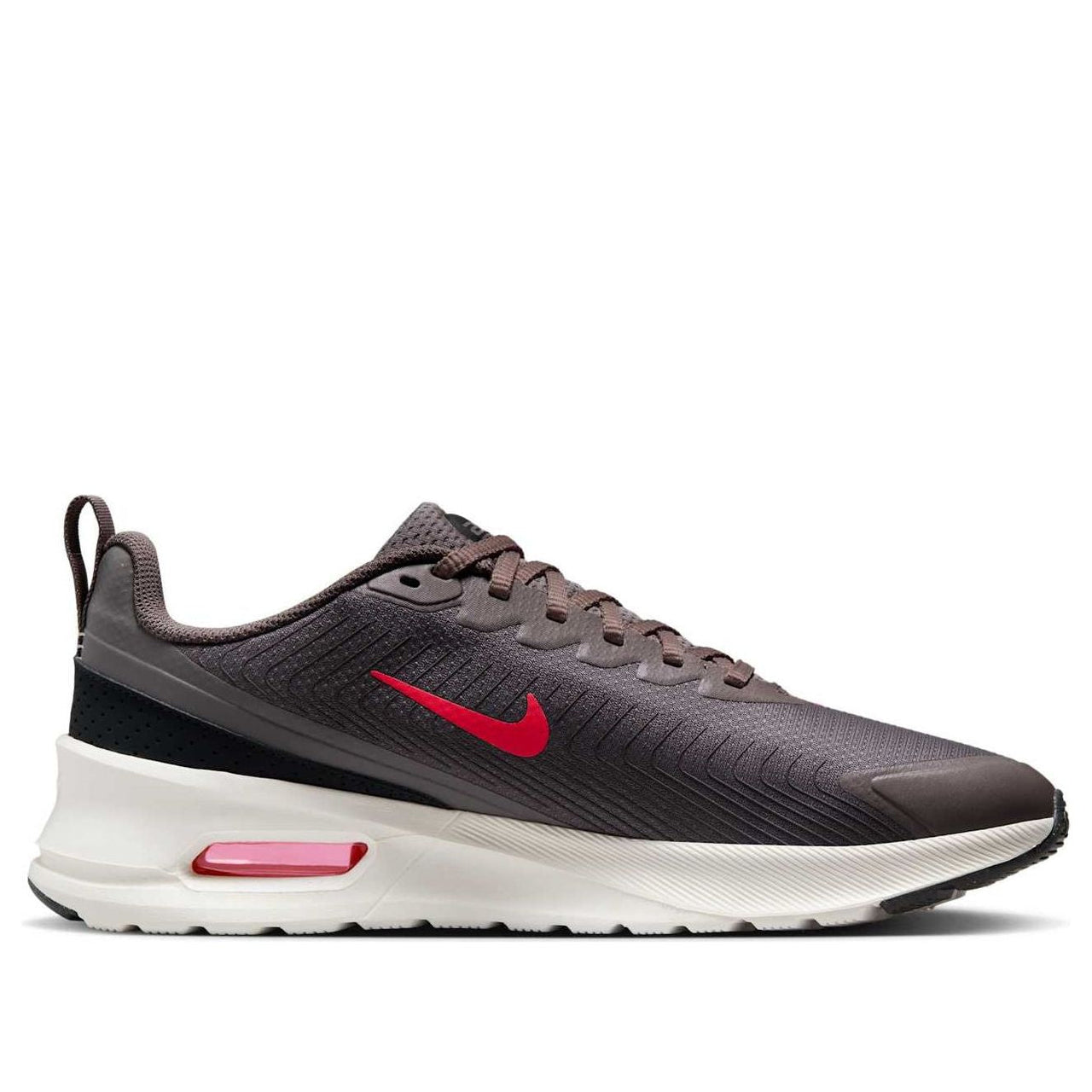 Nike Air Max Nuaxis 'Cave Stone Flat Pewter Dark Smoke Grey Bright Crimson' FD4329-200