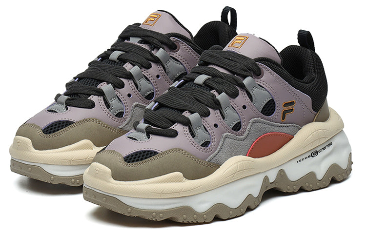 (WMNS) FILA FUSION QD96 Sneakers 'Grey Black' T12W145201FPP