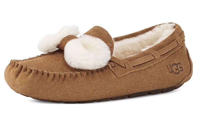 (WMNS) UGG Scuff Logo II Slipper 'Chestnut' 1135112-CHE