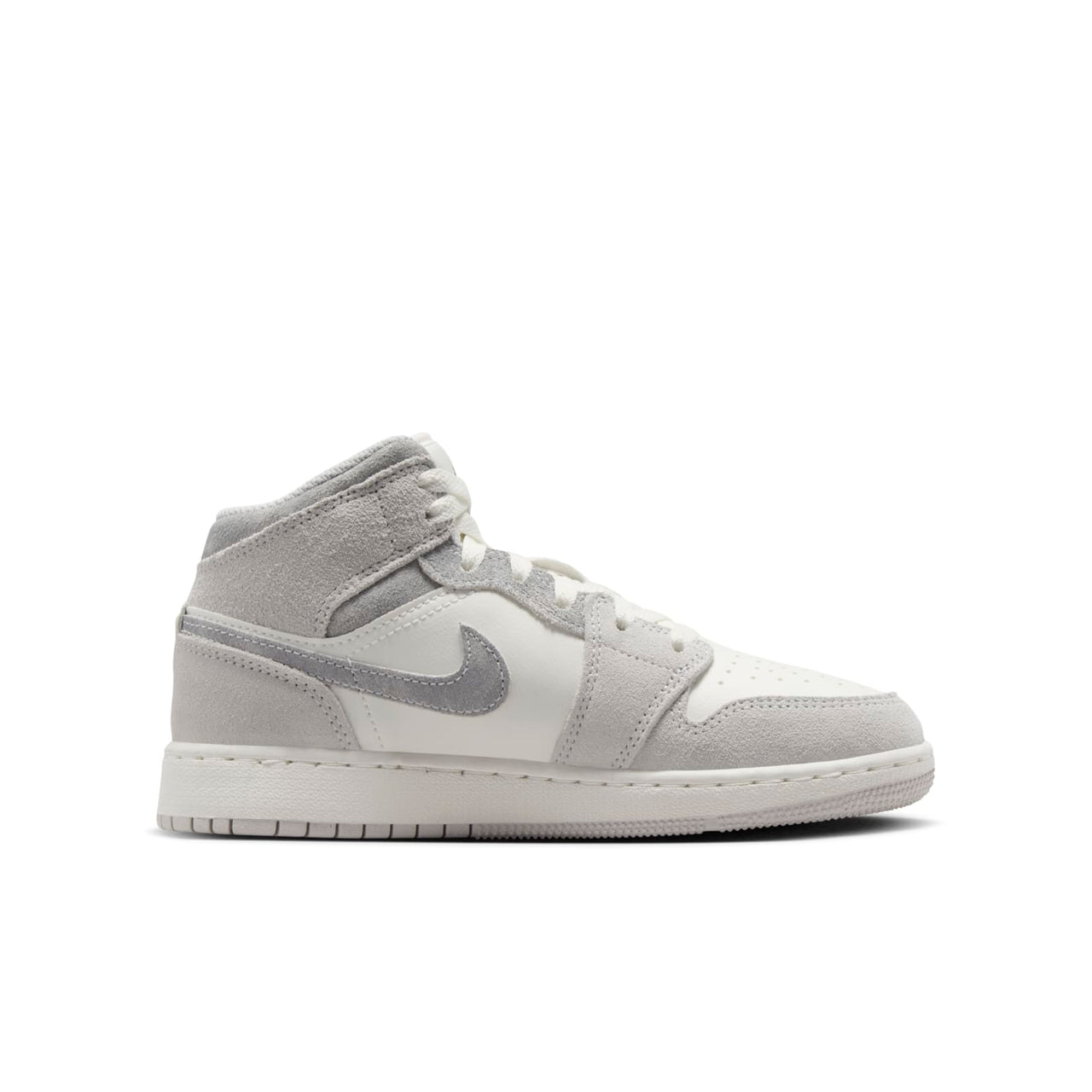 (GS) Air Jordan 1 Mid SE 'Neutral Grey Sail' FQ8088-002