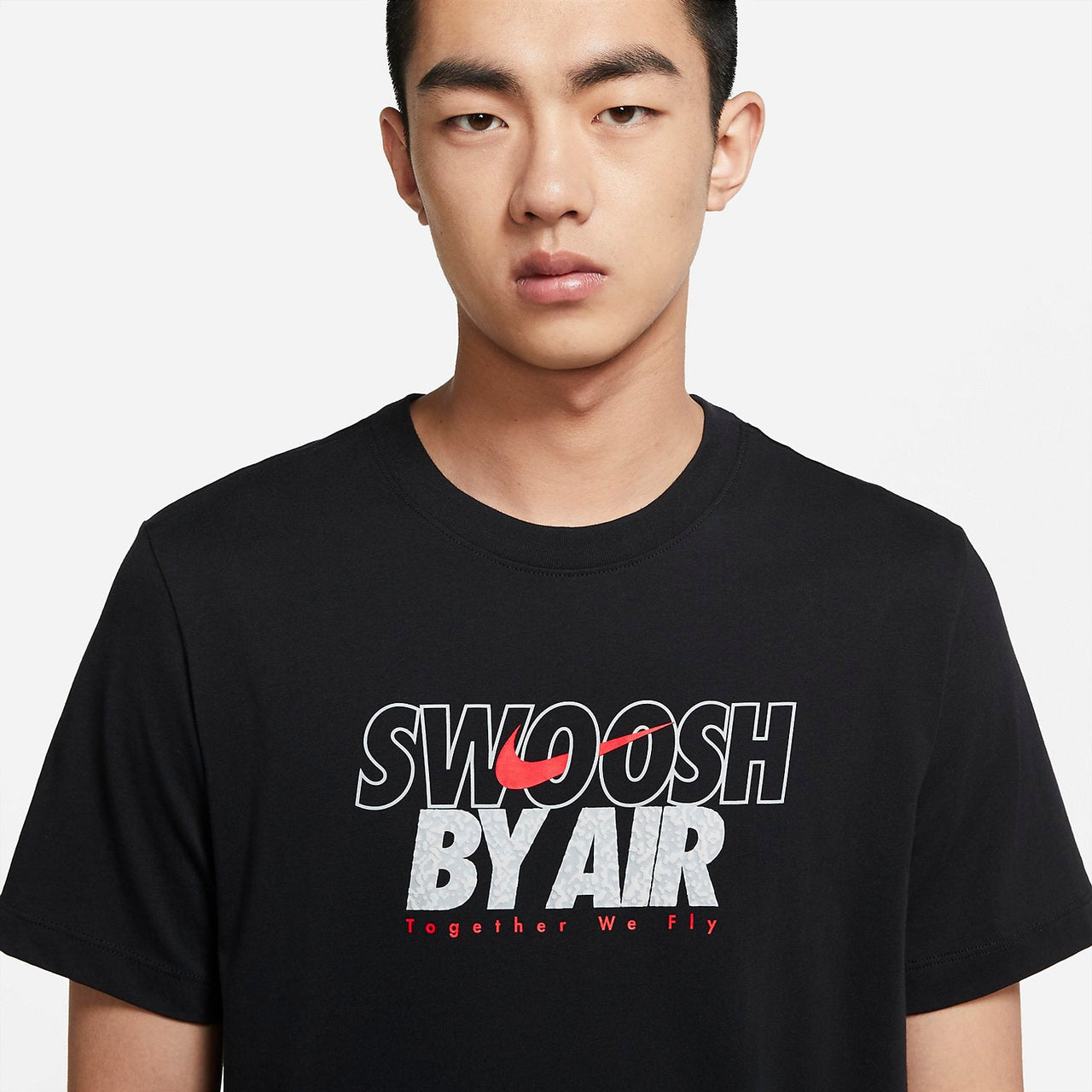 AS Men's Nike Sportswear Tee SWOOSH BY Air GX Black DJ1422-010