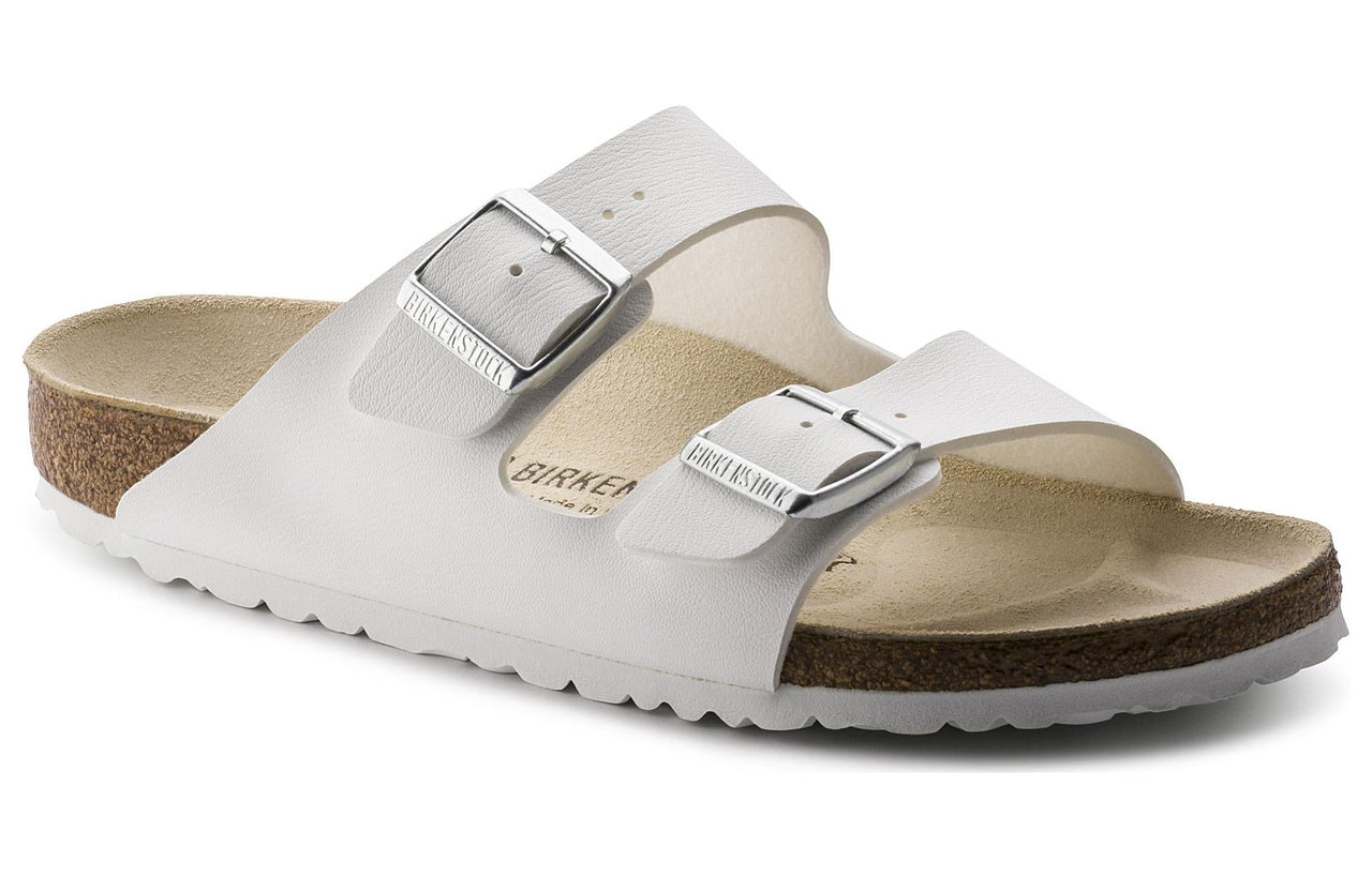Birkenstock Arizona Birko Flor Narrow Fit 'White' 0051733