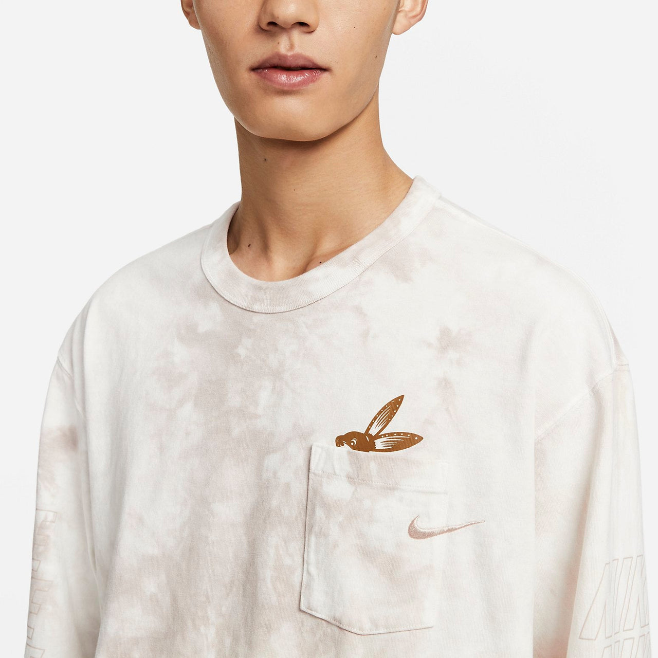 Nike Sportswear Long Sleeve T-Shirt Sandpile White FD8432-252