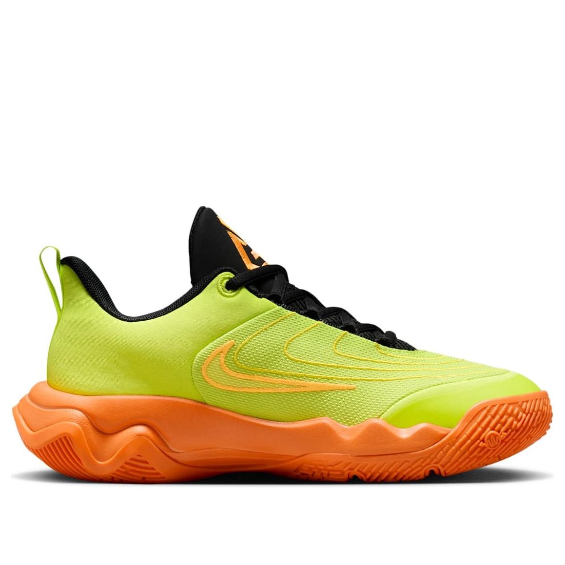 (GS) Nike Giannis Immortality 4 'Cyber Lightning Bright Mandarin' FZ6734-301