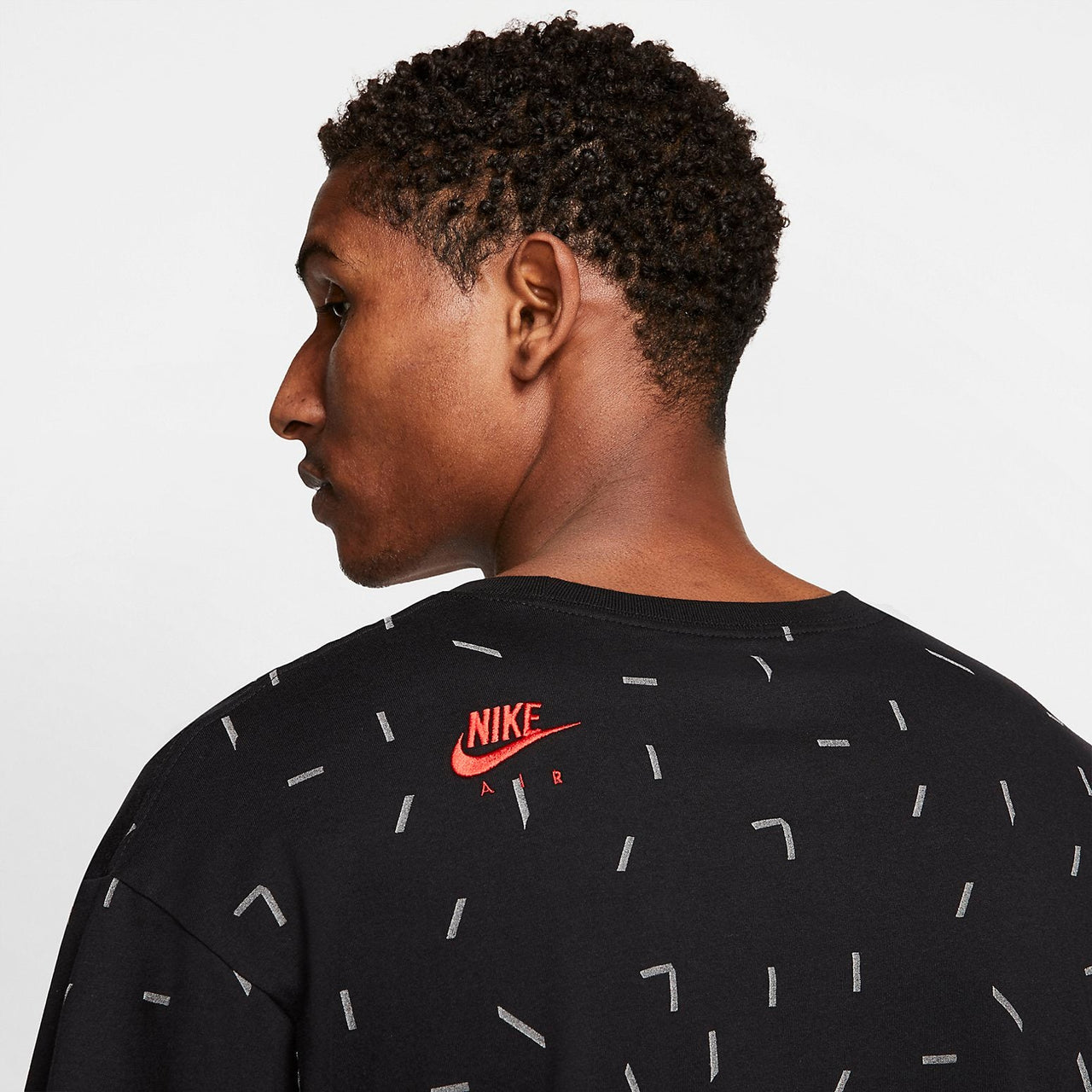 Air Jordan Legacy AJ5 AOP Short Sleeve T-Shirt 'Black' CW7101-010