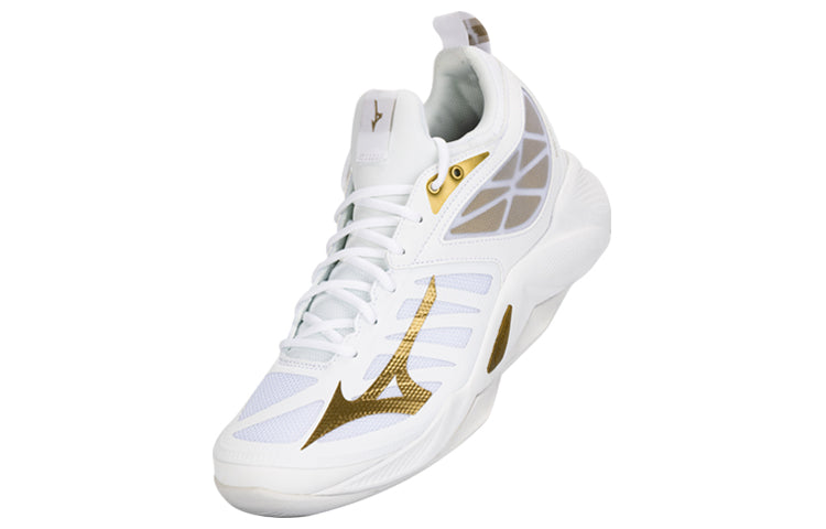 (WMNS) Mizuno Wave Dimension Mid 'White Gold' V1GC224068