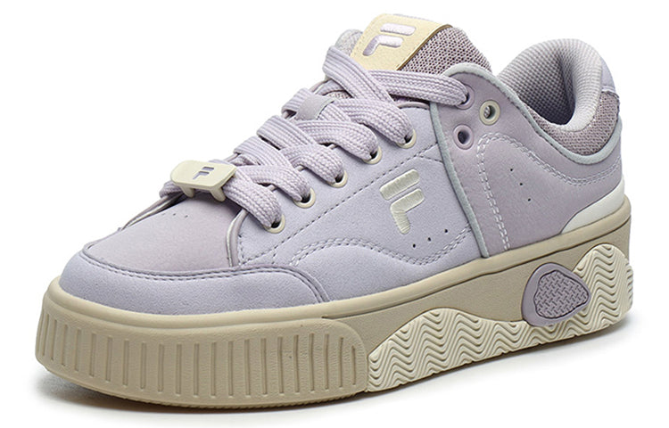 (WMNS) FILA FUSION Stack Fusion Skateboarding Sneakers 'Purple Beige' T12W218201FIR