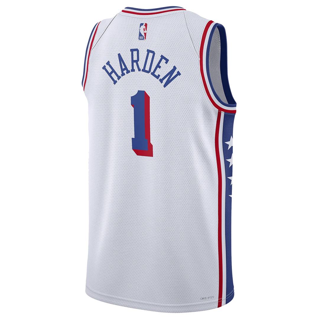 Nike Dri-FIT NBA Swingman Jersey 2023/24 Association Edition 'Philadelphia 76ers James Harden' DX8472-100