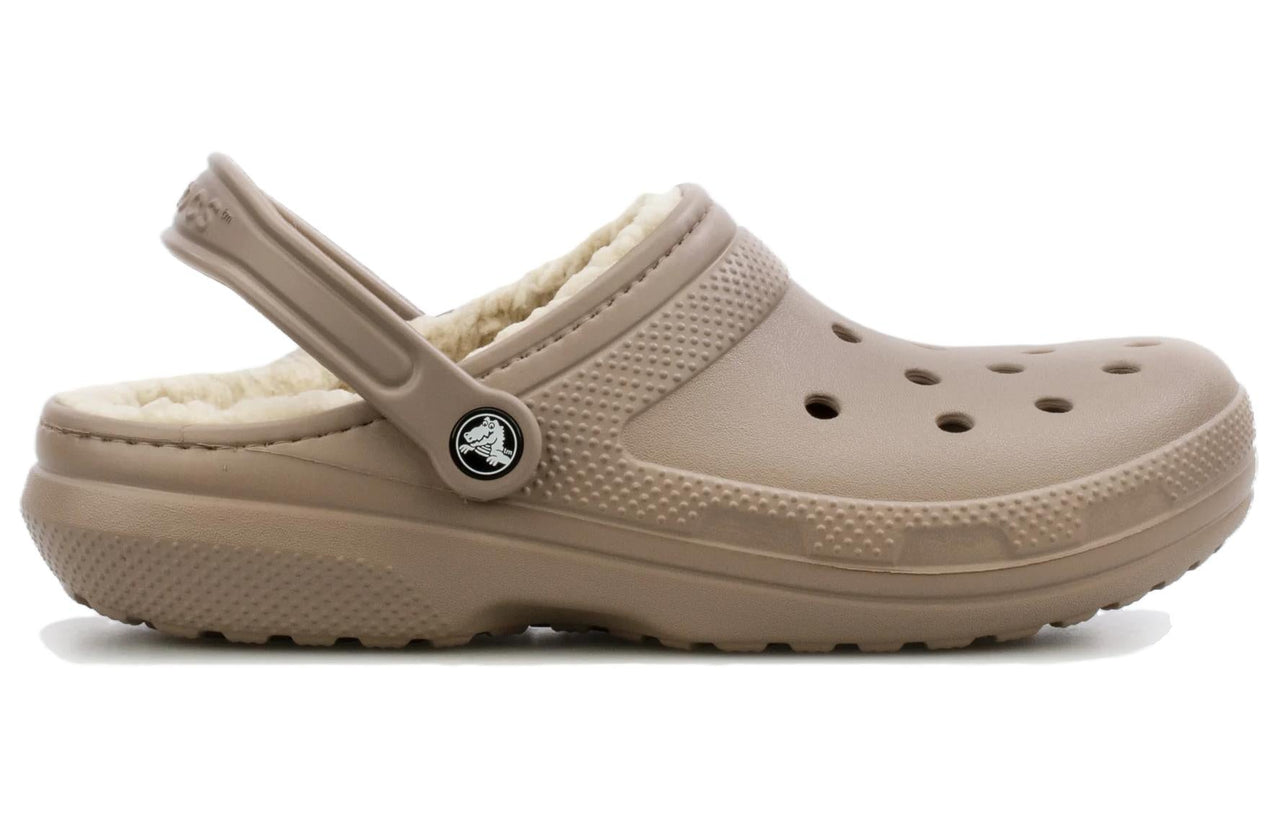 Crocs Classic Lined Clogs 'Mushroom Bone' 203591-2YB