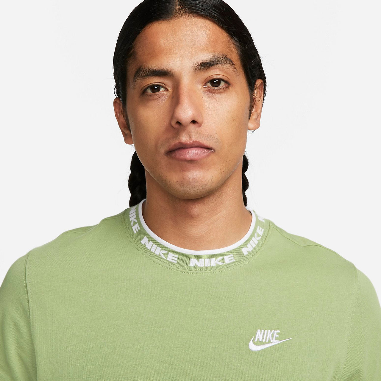 Nike Club Short Sleeve Tops 'Green' FB7310-386
