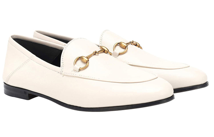(WMNS) Gucci Cowhide Thick Sole Shoe White 414998-DLC00-9022