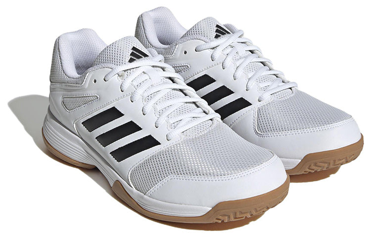 adidas Speedcourt Volleyball Shoes 'White Gum Black' ID9498