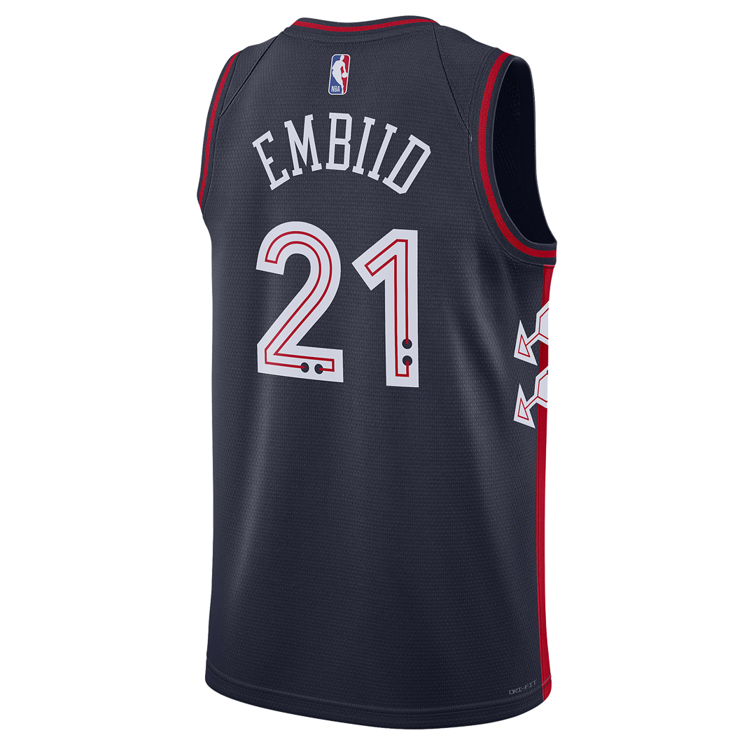 Nike Dri-FIT NBA Swingman Jersey 2023/24 City Edition 'Philadelphia 76ers Joel Embiid' DX8515-420