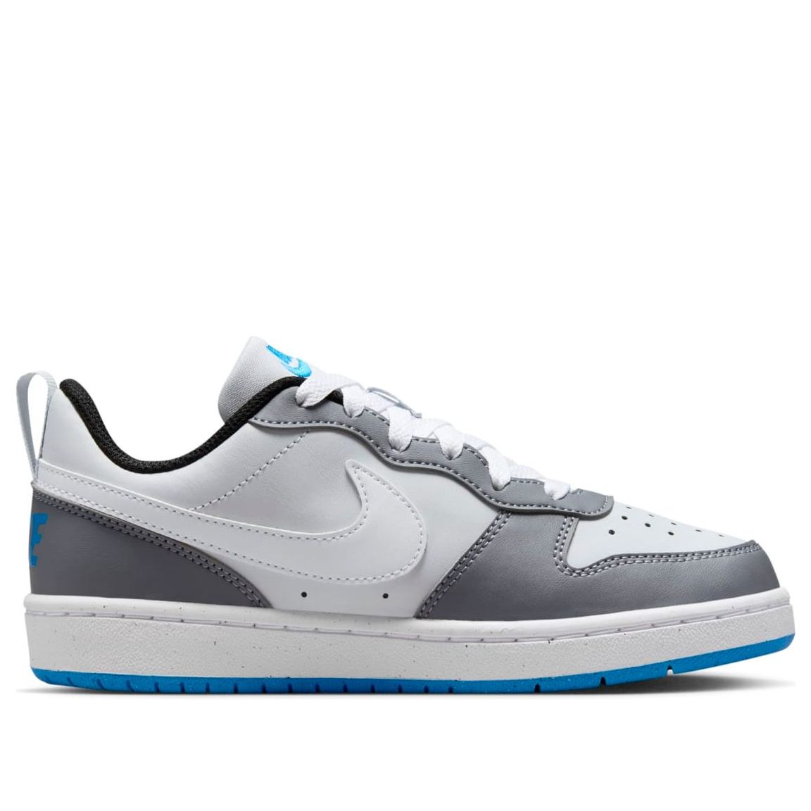 (GS) Nike Court Borough Low Recraft 'Platinum Cool Grey Photo Blue' DV5456-019