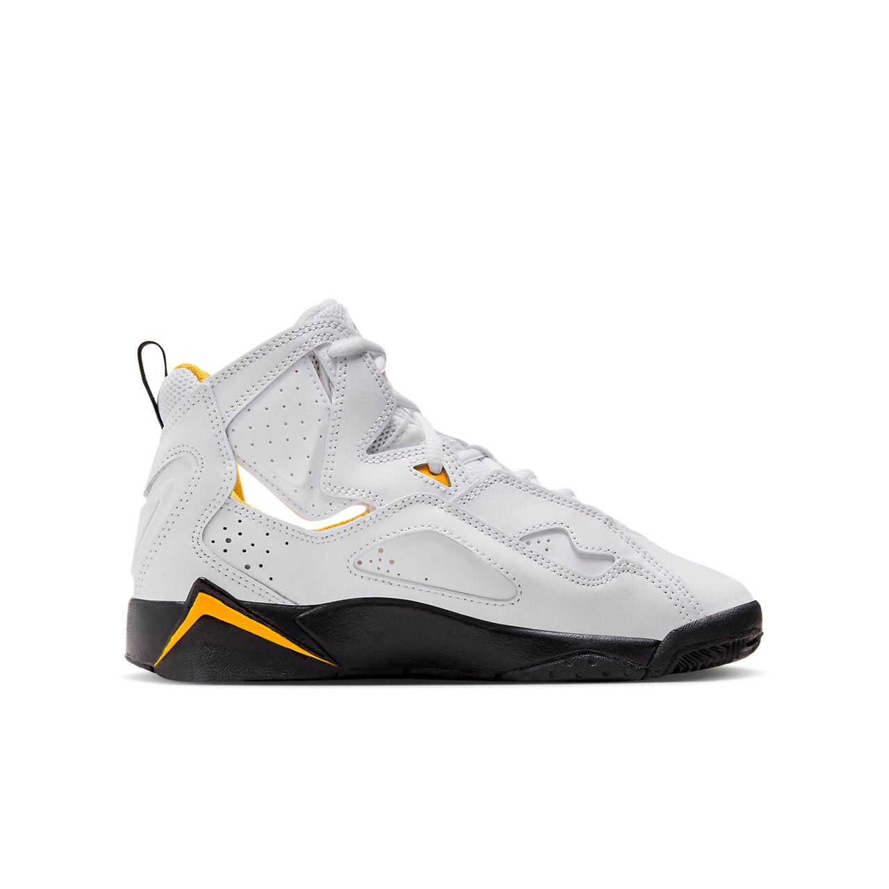 (GS) Air Jordan True Flight 'White Yellow Ochre' 343795-107