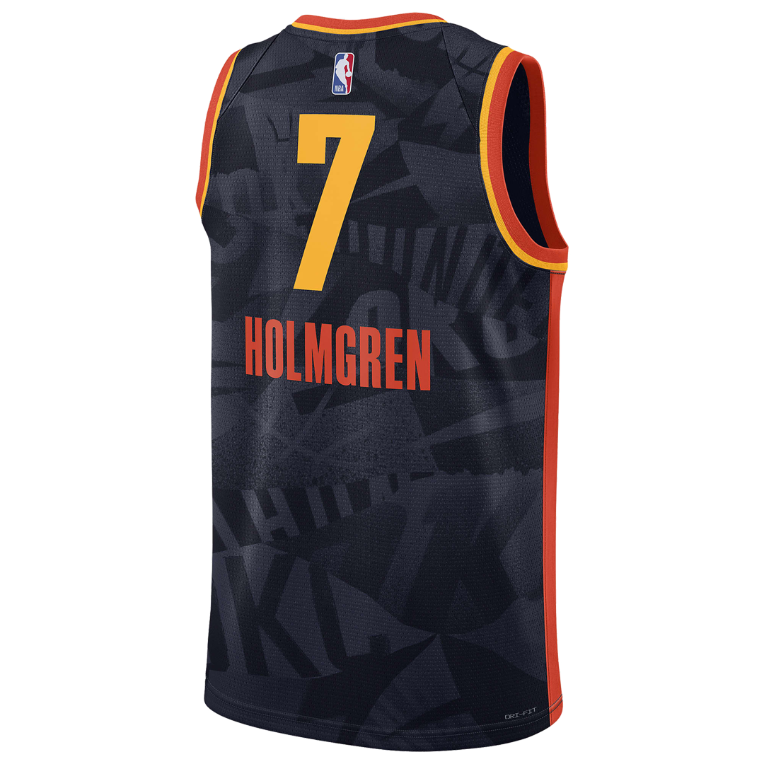 Nike Dri-FIT NBA Swingman Jersey 2023/24 City Edition 'Oklahoma City Thunder Chet Holmgren' DX8513-419