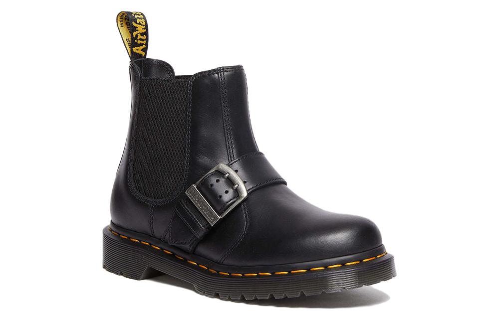 Dr.Martens 2976 Buckle Pull Up Leather Chelsea Boots 'Black Pull Up' 31036001