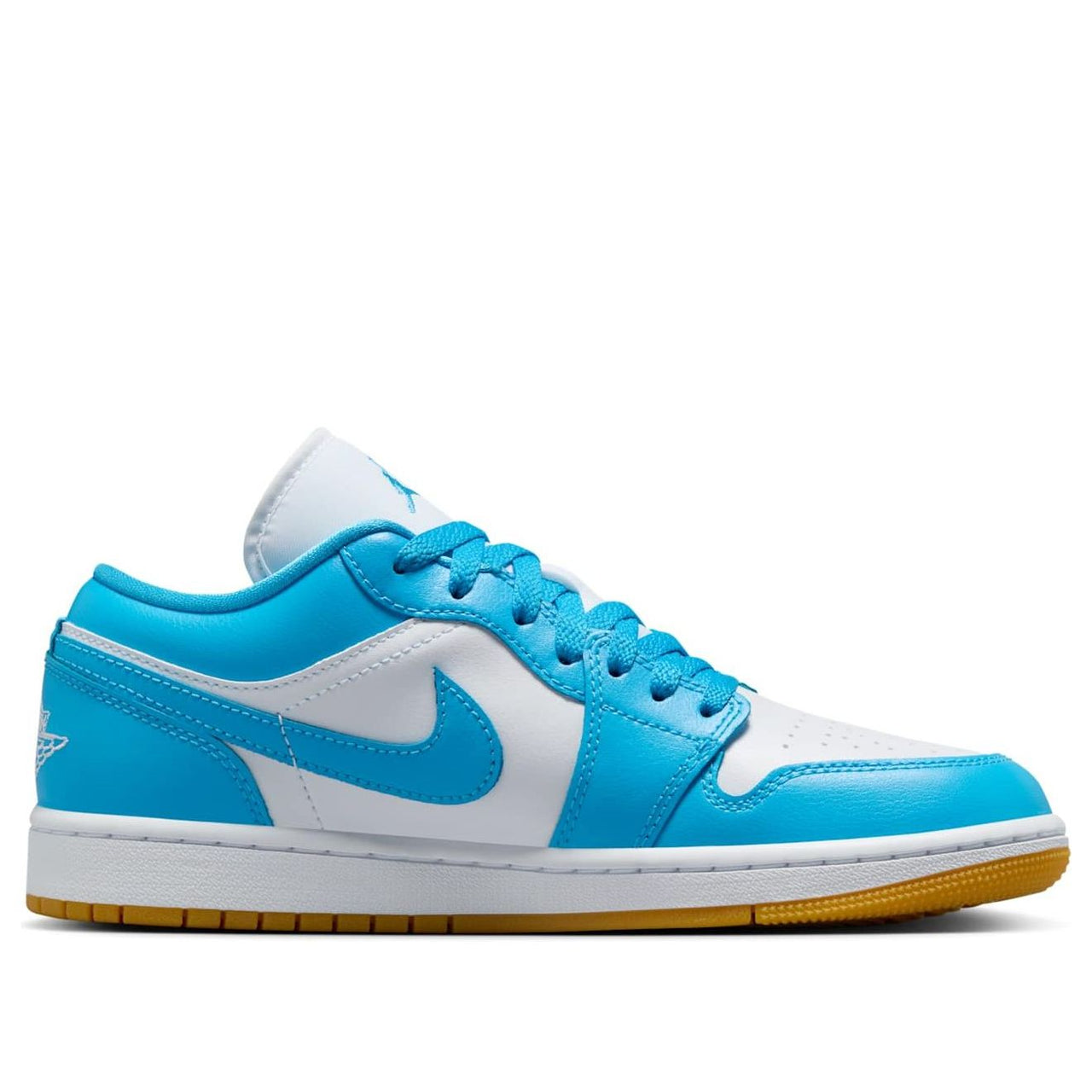 (WMNS) Air Jordan 1 Low 'White Dark Powder Blue' DC0774-104