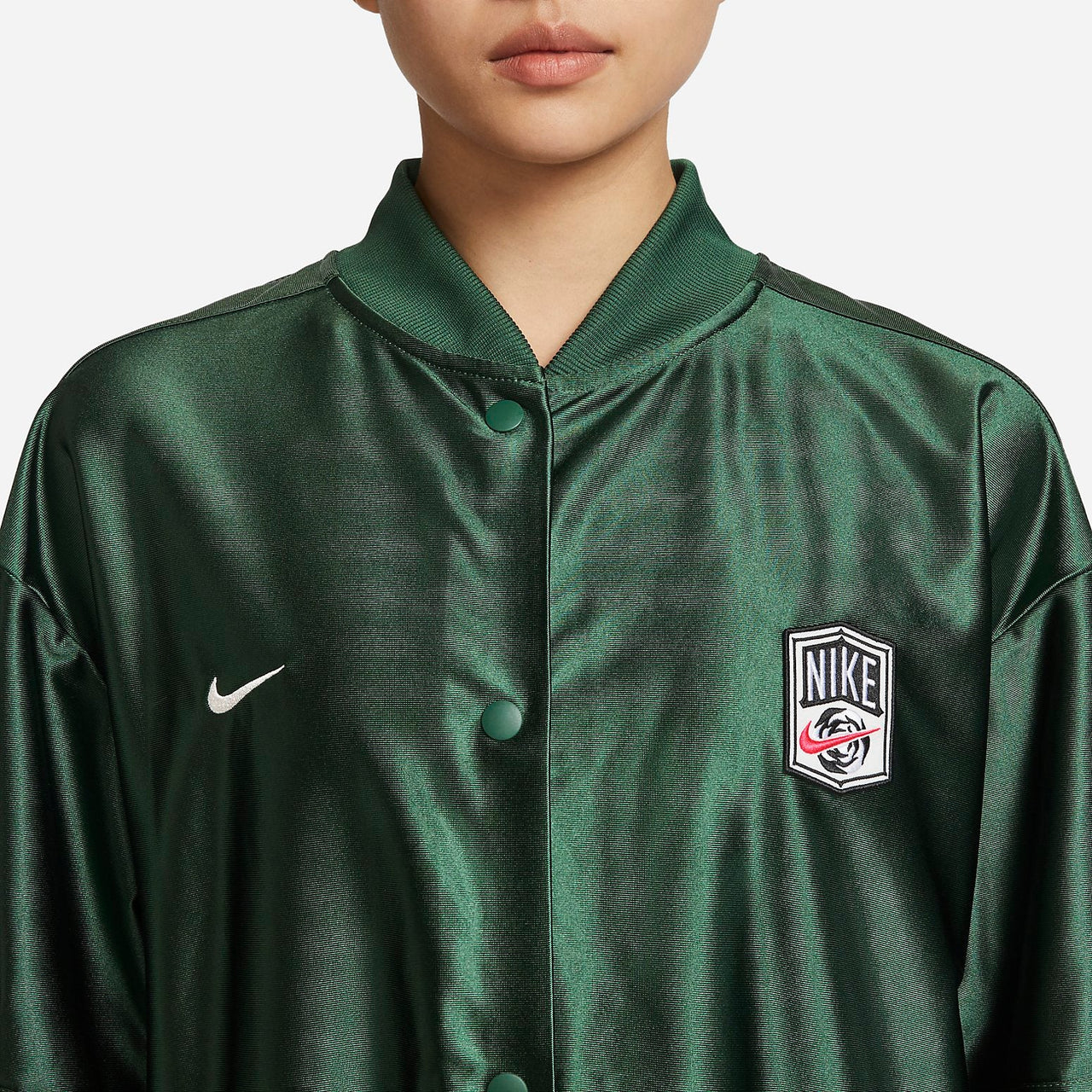 (WMNS) Nike Sportswear Shirt 'Green' FQ0700-323