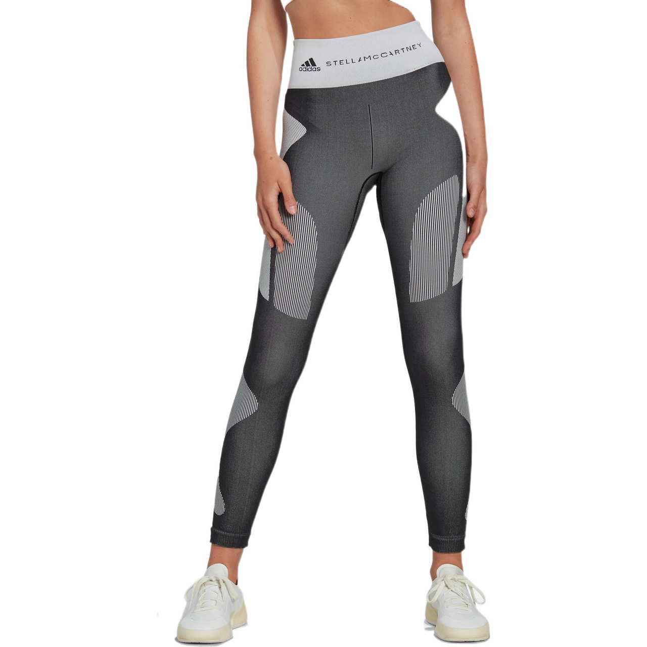 (WMNS) adidas by Stella McCartney TrueStrength Seamless Training Leggings 'Grey' HM3879