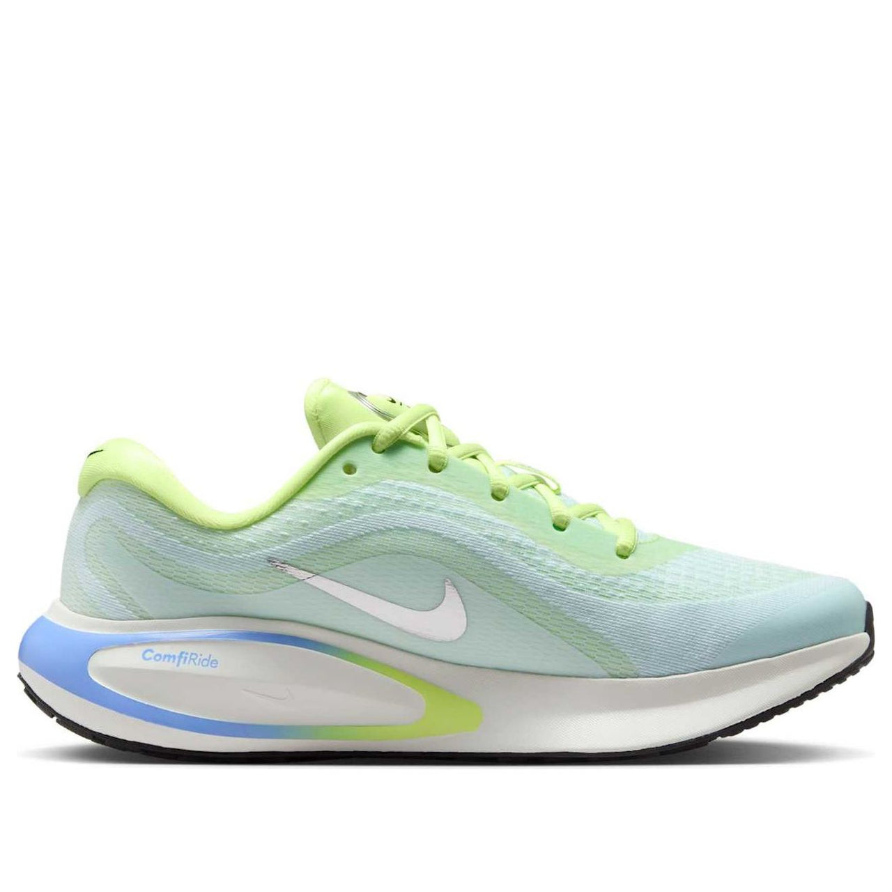 (WMNS) Nike Journey Run 'Light Lemon Twist Glacier Blue Silver' FJ7765-700