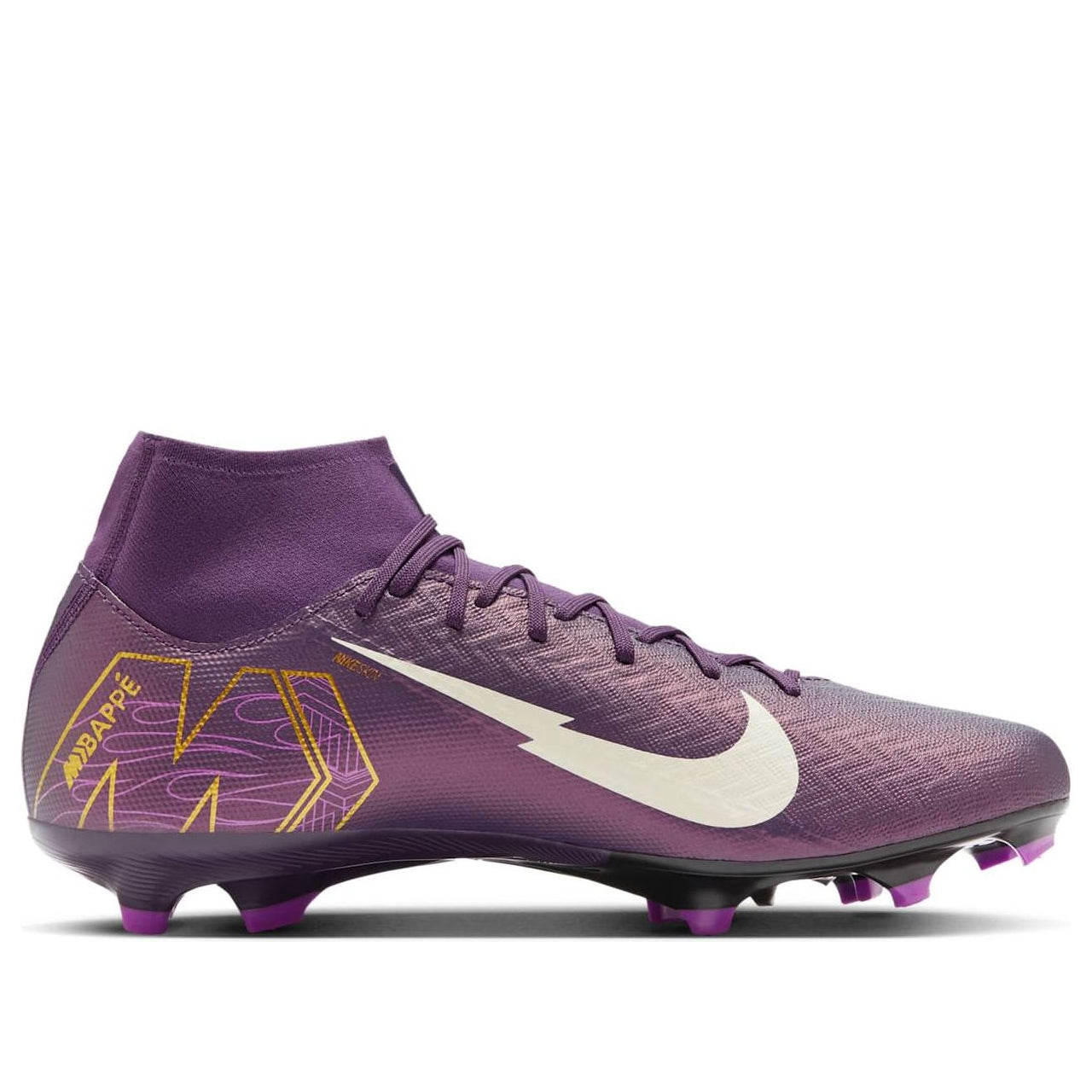 Nike Mercurial Superfly 10 Academy MG 'Kylian Mbapp-Grand Purple Pale Ivory' HJ7309-500