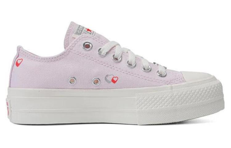 (WMNS) Converse Chuck Taylor All Star Lift Platform Y2K Heart Low Top 'Pale Pink' A09115C