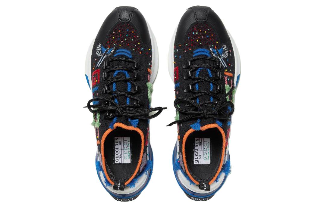 (WMNS) Gucci Run Sneaker 'Lovelight Black' 708645-FAAJQ-1041