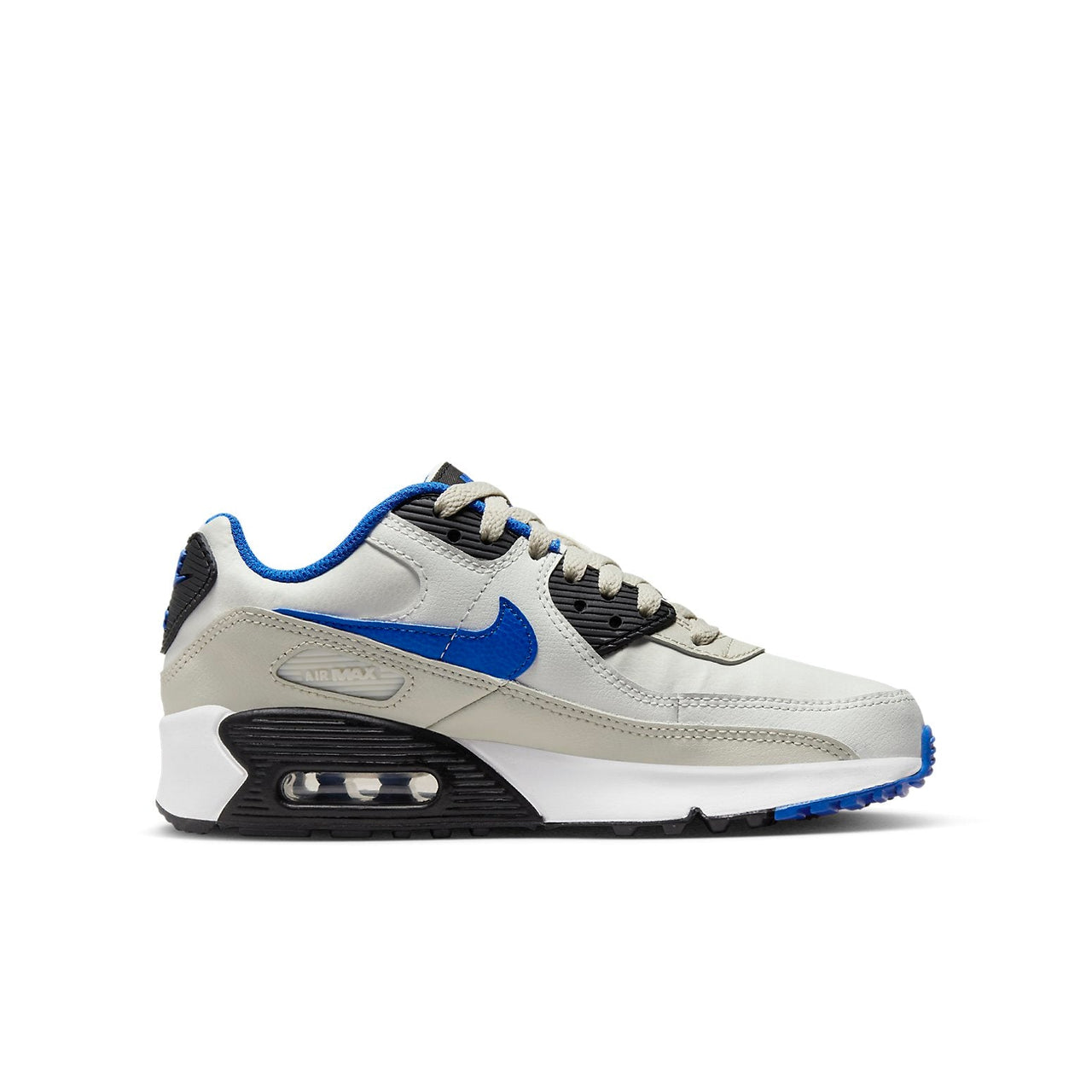 (GS) Nike Air Max 90 Leather 'Summit White Racer Blue' DV3607-100