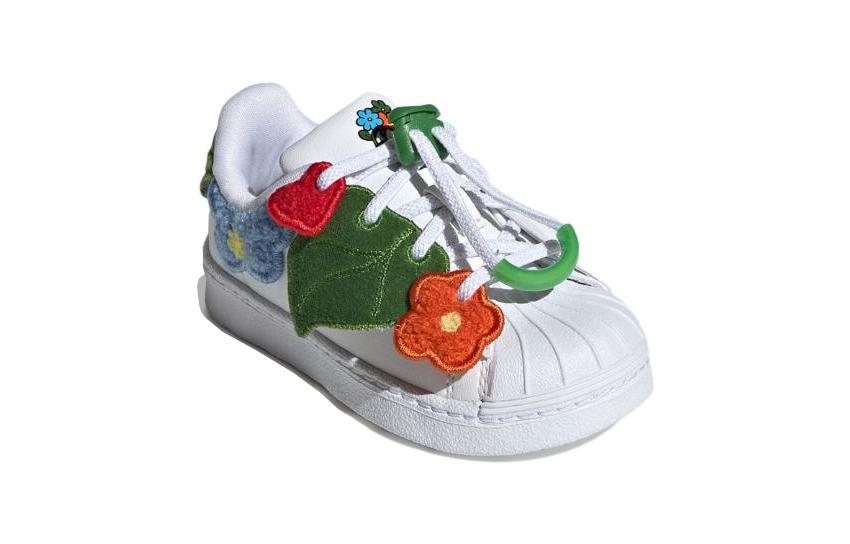 (TD)  adidas Originals Superstar 360 I x Melting Sadness Shoes 'White Multi-color' HR1635