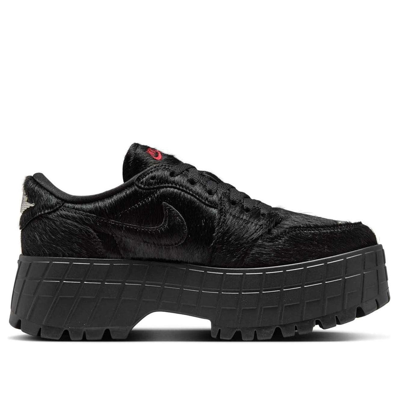 (WMNS) Air Jordan 1 Low Brooklyn 'Black Gym Red' IB7210-006