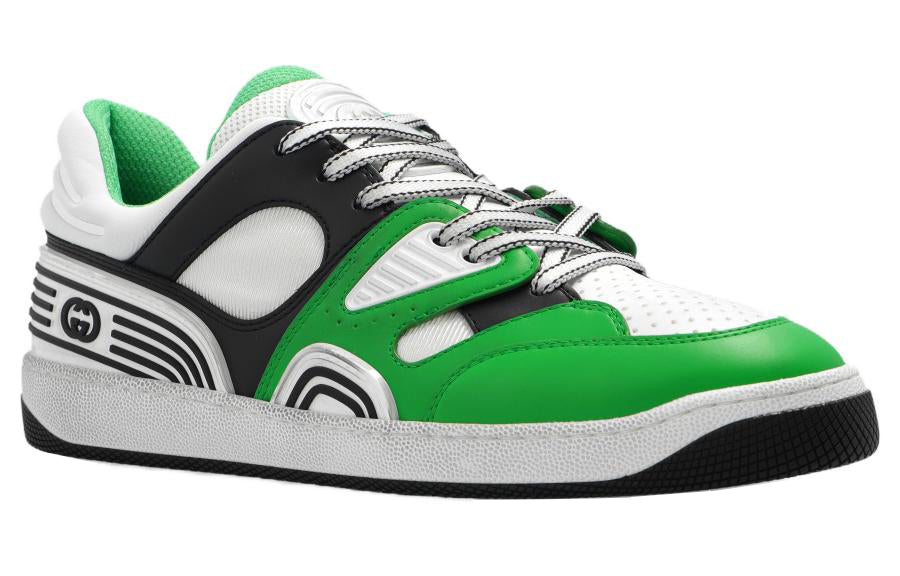 (WMNS) Gucci Basket 'Green White Black' 700291-2SH90-3760