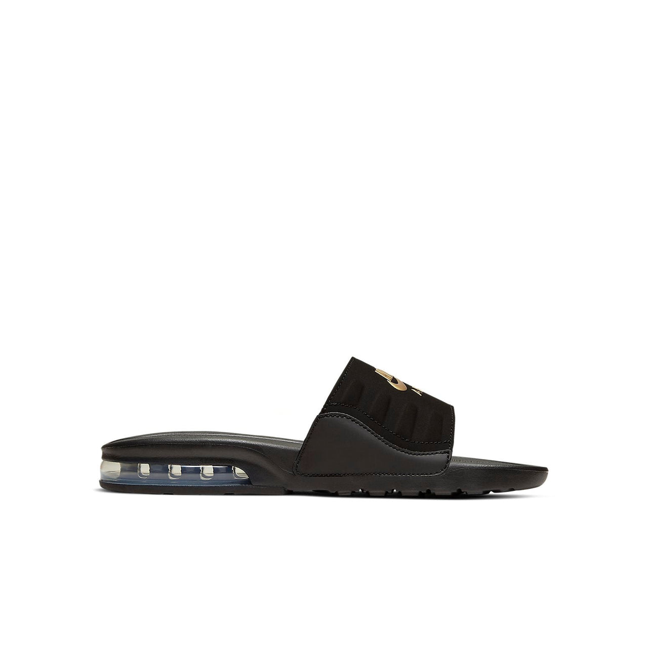 (WMNS) Nike Air Max Camden Slide 'Black Metallic Gold' BQ4633-001