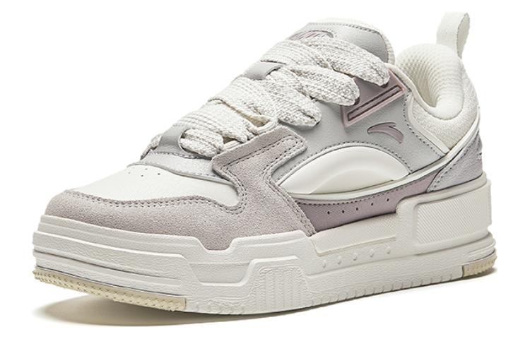 (WMNS) ANTA Skateboarding Series Sneakers 'White Grey' 922348001-4